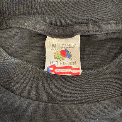 90's FRUIT OF THE LOOM American Made Legends Genuine Chevrolet シボレー ボウタイロゴTシャツ 黒 (M)/B2779T-SO