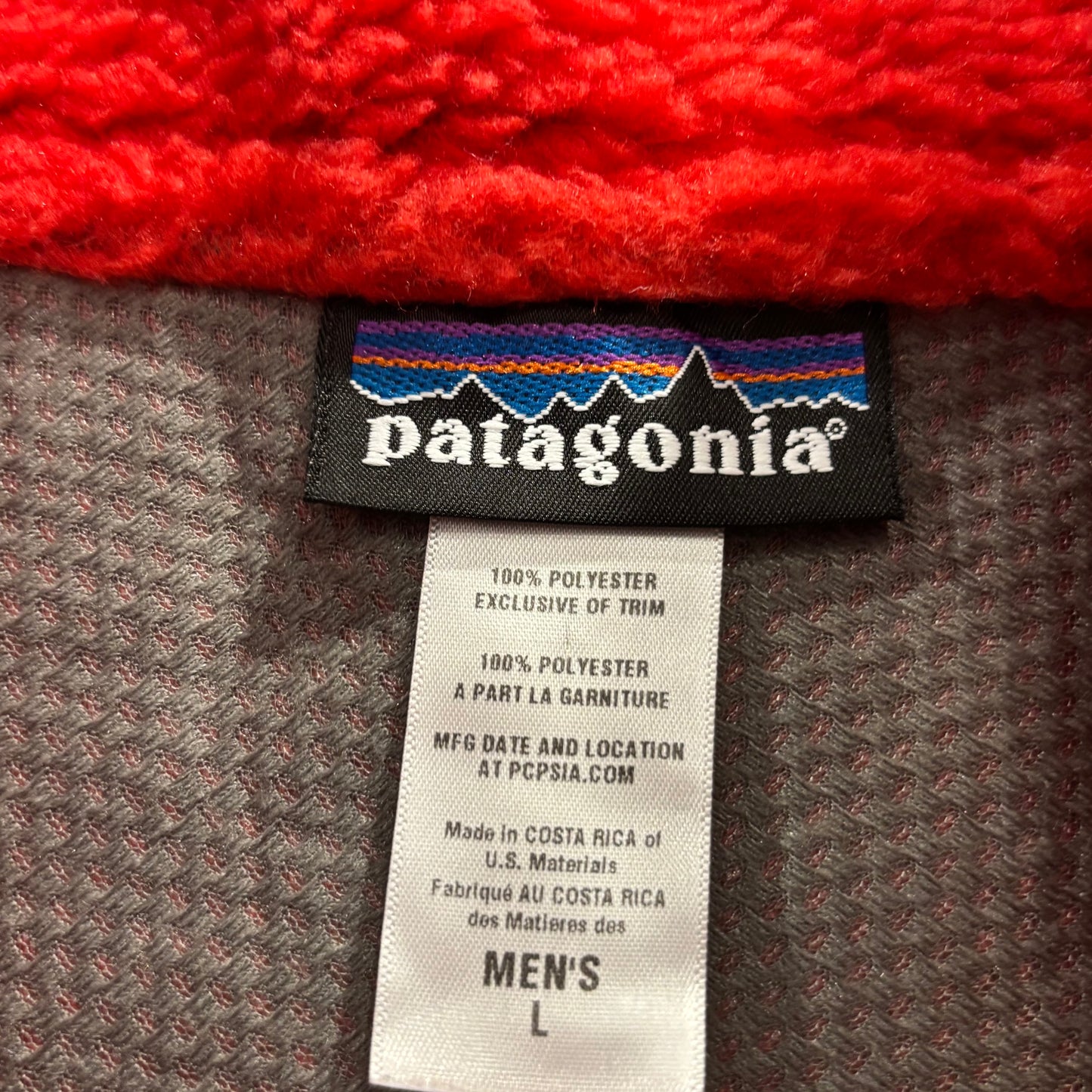 2012(FA12) Patagonia パタゴニア レトロX ベスト 赤 (L)/A0162V-SO