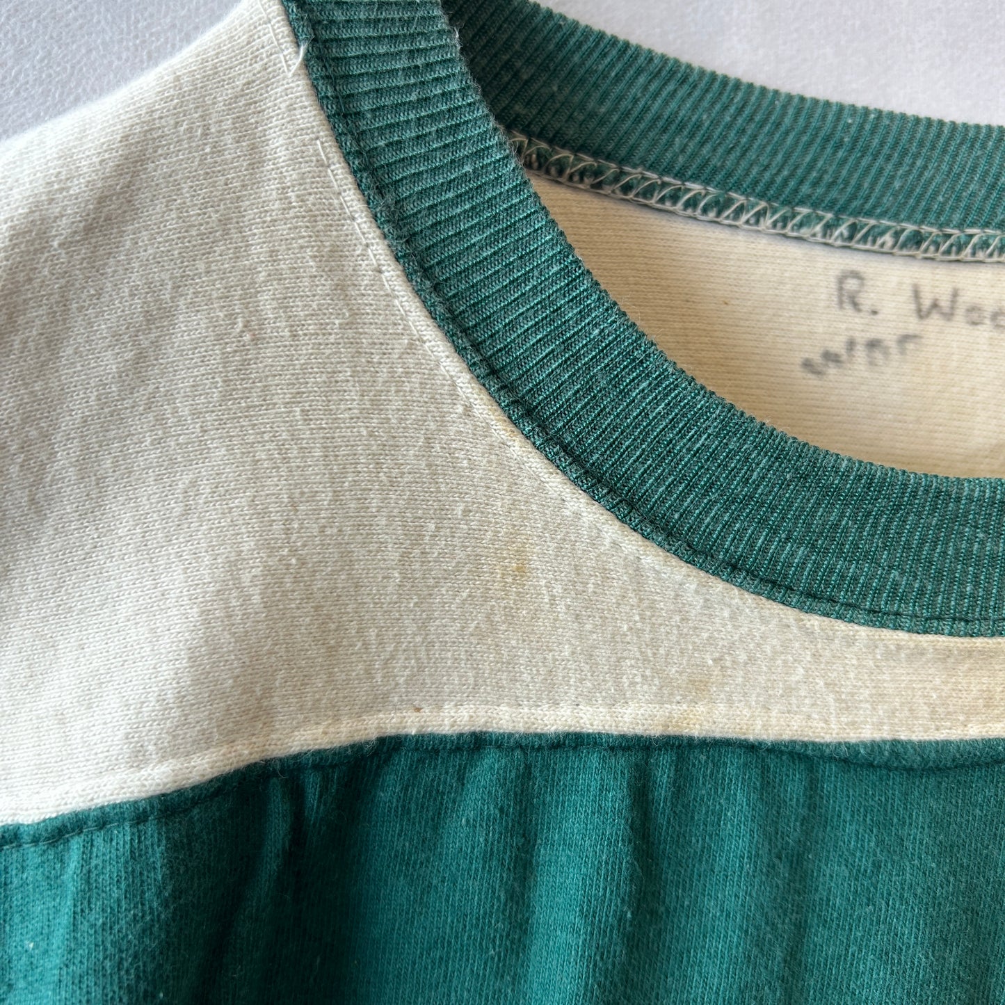 60's Hanes Sport ヘインズ HITCH フットボールTシャツ コットン100% (L)/C0700T-SO