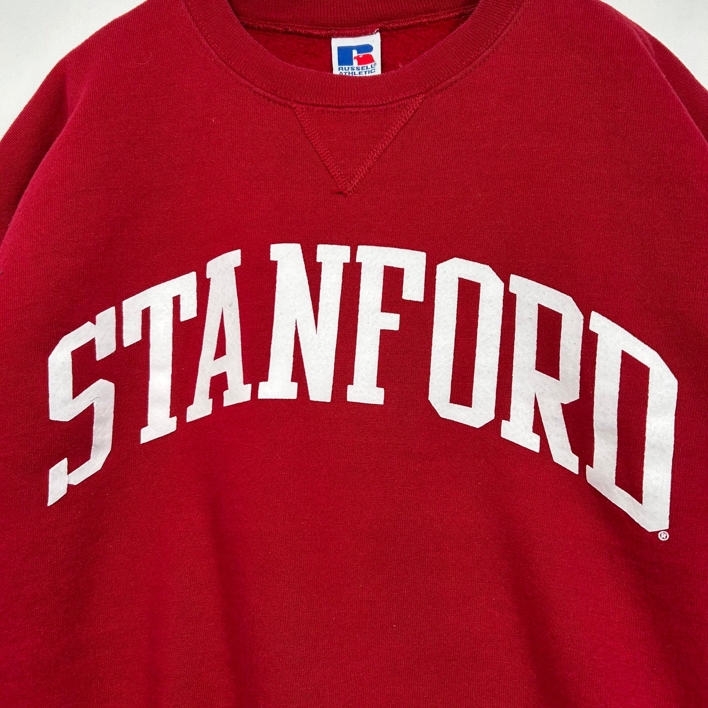 Russell Athletic ラッセル STANFORD カレッジスウェット バーガンディー(XL)/A5248SW-OS