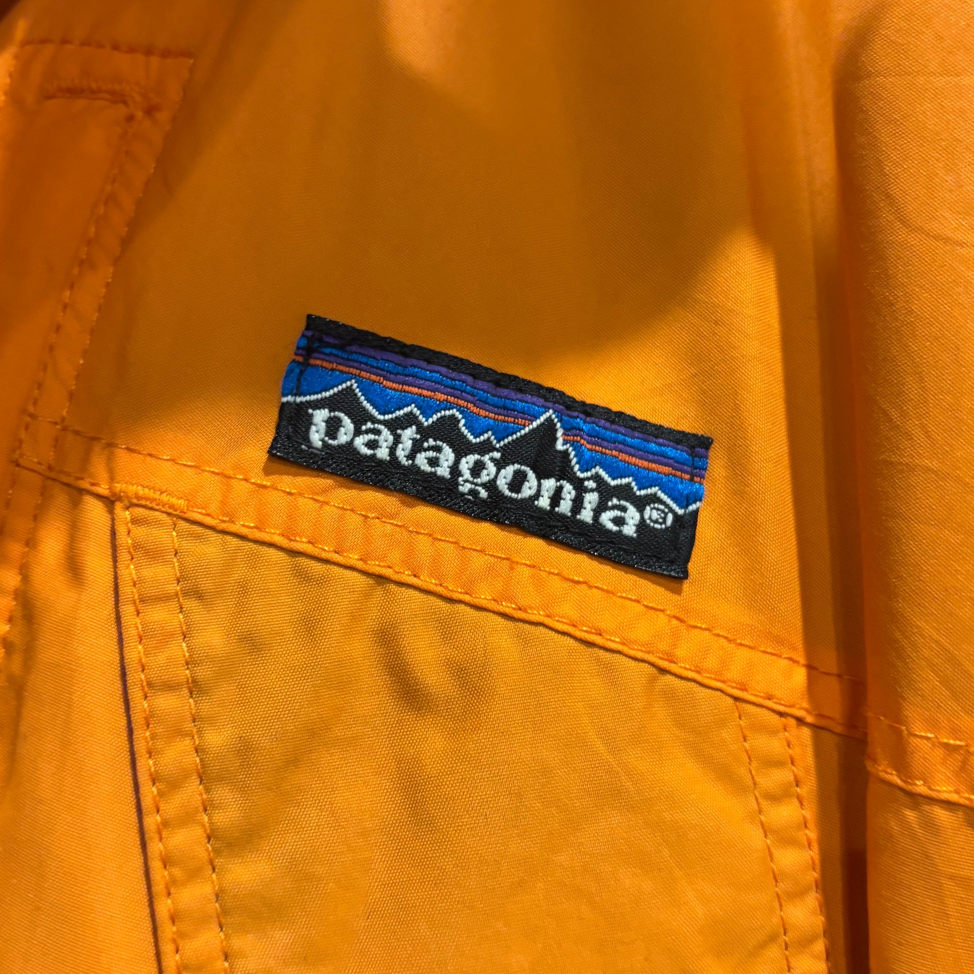1993(F3) Patagonia パタゴニア ニトロアノラックパーカー オレンジ (M