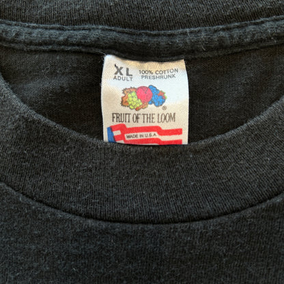 90's R.E.M ”Birds Eye View Of Business Section"バンドTシャツ 黒(XL)/A7507T-SO