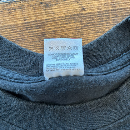 90's R.E.M ”Birds Eye View Of Business Section"バンドTシャツ 黒(XL)/A7507T-SO