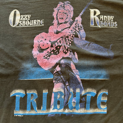 80's Ozzy Osbourne&Randy Roads”トリビュート〜ランディ・ローズに捧ぐ”プロモTシャツ/A7506T-SO