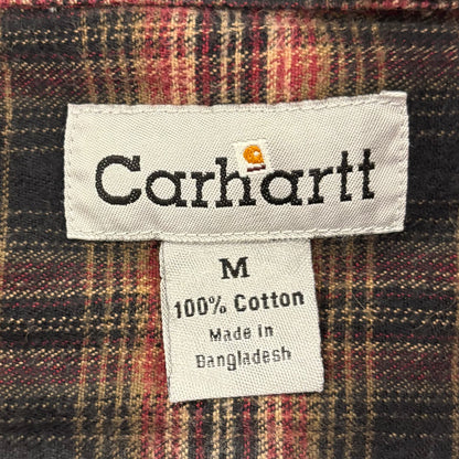 Carhartt カーハート ダックワークシャツ ワインレッド (M) /B3249SH-SO