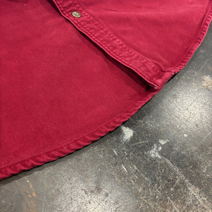 Carhartt カーハート ダックワークシャツ ワインレッド (M) /B3249SH-SO