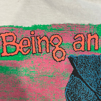 90's ONEITA Being an heir.. Gets me pumped ROMANS 8 : 17 キリスト バスケ メッセージTシャツ 白 (XL)/B2697T-SO