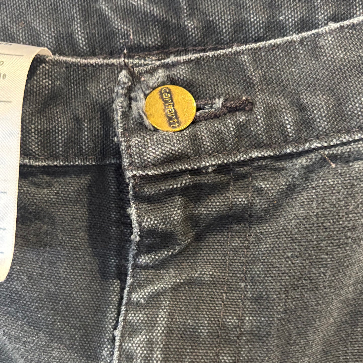 00's Carhartt カーハート ペインターパンツ 黒 (33 34)/A8934P-SO