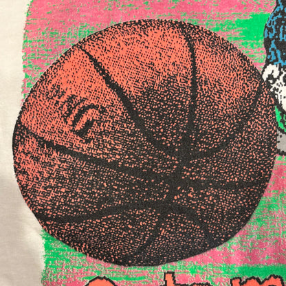 90's ONEITA Being an heir.. Gets me pumped ROMANS 8 : 17 キリスト バスケ メッセージTシャツ 白 (XL)/B2697T-SO