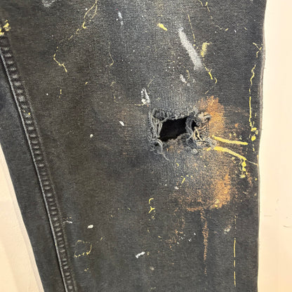 00's Carhartt カーハート ペインターパンツ 黒 (33 34)/A8934P-SO