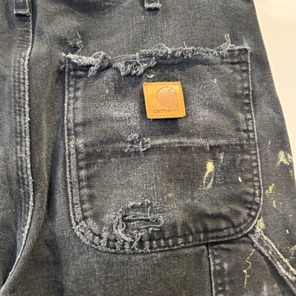 00's Carhartt カーハート ペインターパンツ 黒 (33 34)/A8934P-SO