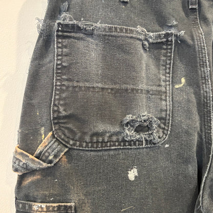 00's Carhartt カーハート ペインターパンツ 黒 (33 34)/A8934P-SO