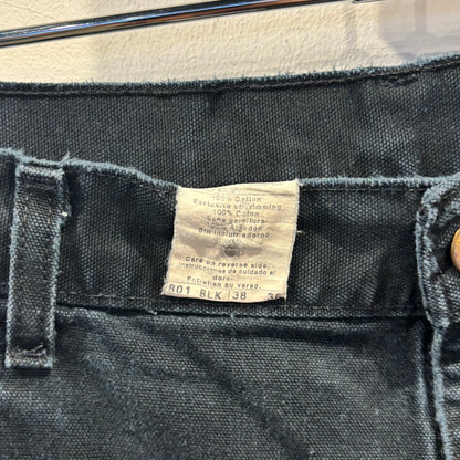 00's Carhartt カーハート ダブルニー 黒 (38 36)/A8431P-SO