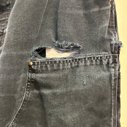 00's Carhartt カーハート ダブルニー 黒 (38 36)/A8431P-SO