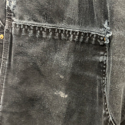 00's Carhartt カーハート ダブルニー 黒 (38 36)/A8431P-SO