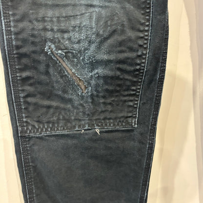 00's Carhartt カーハート ダブルニー 黒 (38 36)/A8431P-SO