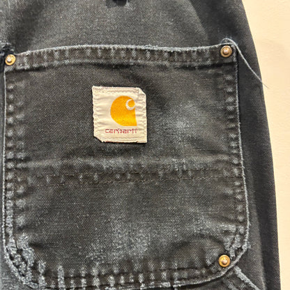 00's Carhartt カーハート ダブルニー 黒 (38 36)/A8431P-SO