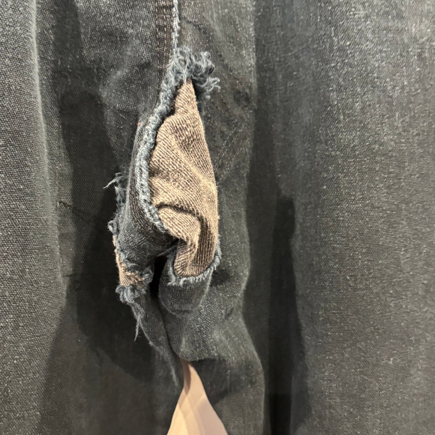 00's Carhartt カーハート ダブルニー 黒 (38 36)/A8431P-SO