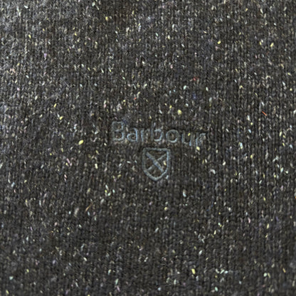 00's Barbour バブアー クルーネック セーター ニット ネイビー (XXL) /B3390K-SO