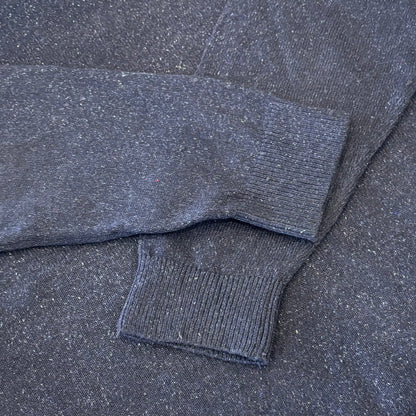 00's Barbour バブアー クルーネック セーター ニット ネイビー (XXL) /B3390K-SO