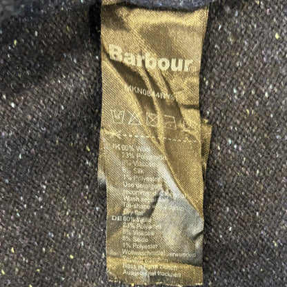 00's Barbour バブアー クルーネック セーター ニット ネイビー (XXL) /B3390K-SO