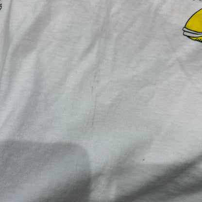 90's Crazy Shirt ”クリバンキャット" プリントTシャツ スーベニア ハワイ 白(L)/C0707T-SO