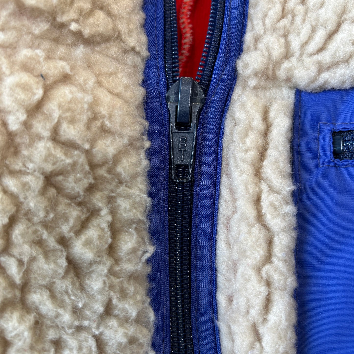 80's  Patagonia パタゴニア レトロパイルジャケット フリース ナチュラル(M)/A5781O-SO