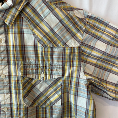 Patagonia パタゴニア ”Good Shirt" ウェスタンチェックシャツ コットンリップストップ (L)/C1123SH-SO