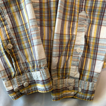 Patagonia パタゴニア ”Good Shirt" ウェスタンチェックシャツ コットンリップストップ (L)/C1123SH-SO