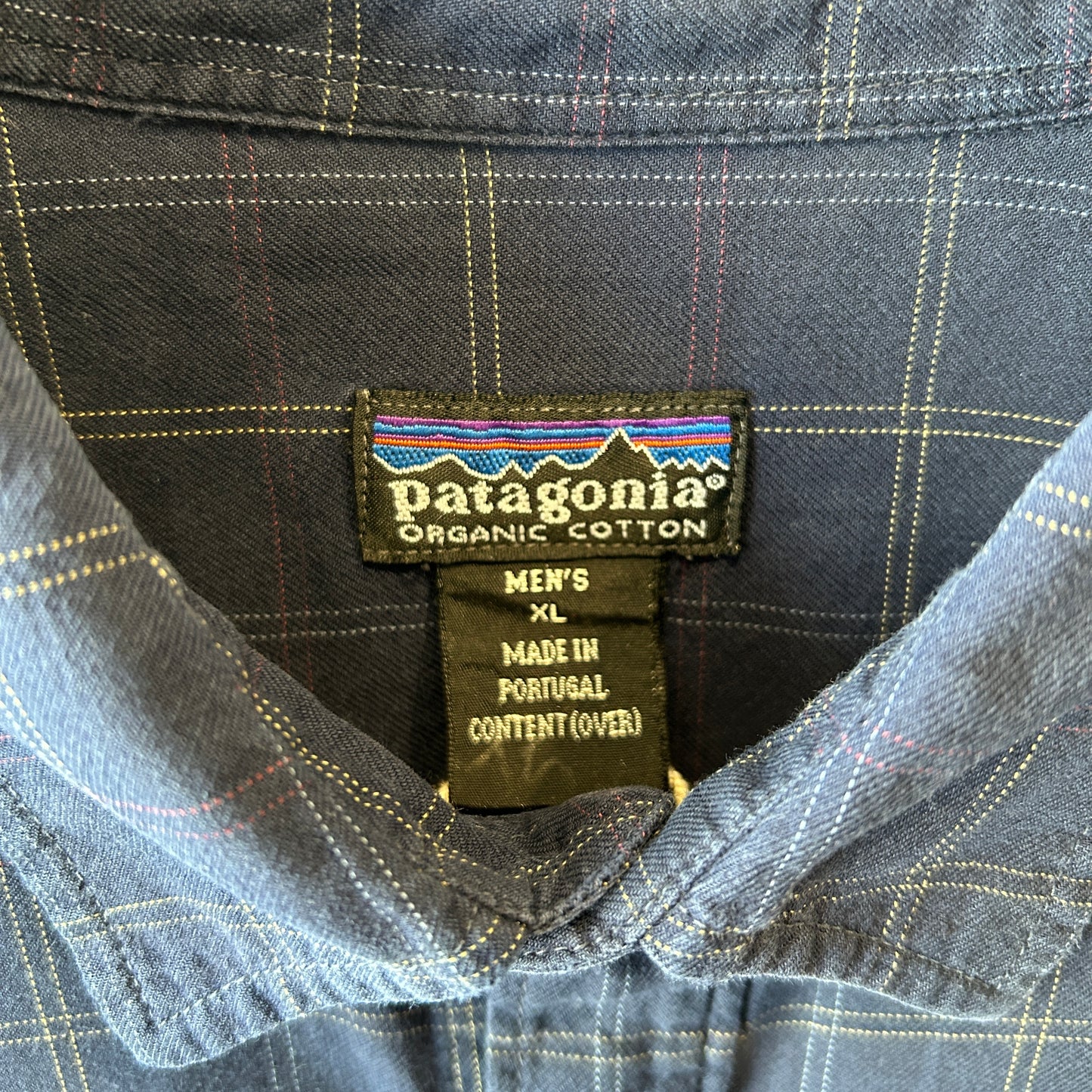 90's Patagonia パタゴニア オーガニックコットンチェックシャツ (XL)/C1419SH-SO