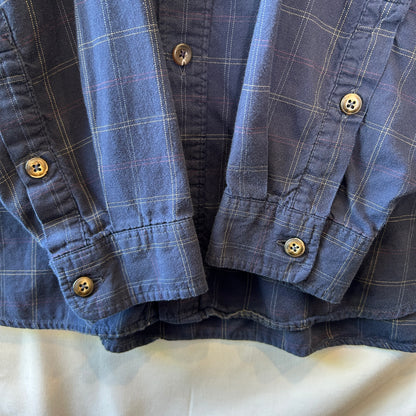 90's Patagonia パタゴニア オーガニックコットンチェックシャツ (XL)/C1419SH-SO
