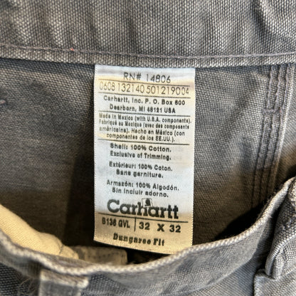 00's Carhartt カーハート ダブルニー ペインターパンツ B138 GVL (32×32)/C0455P-SO