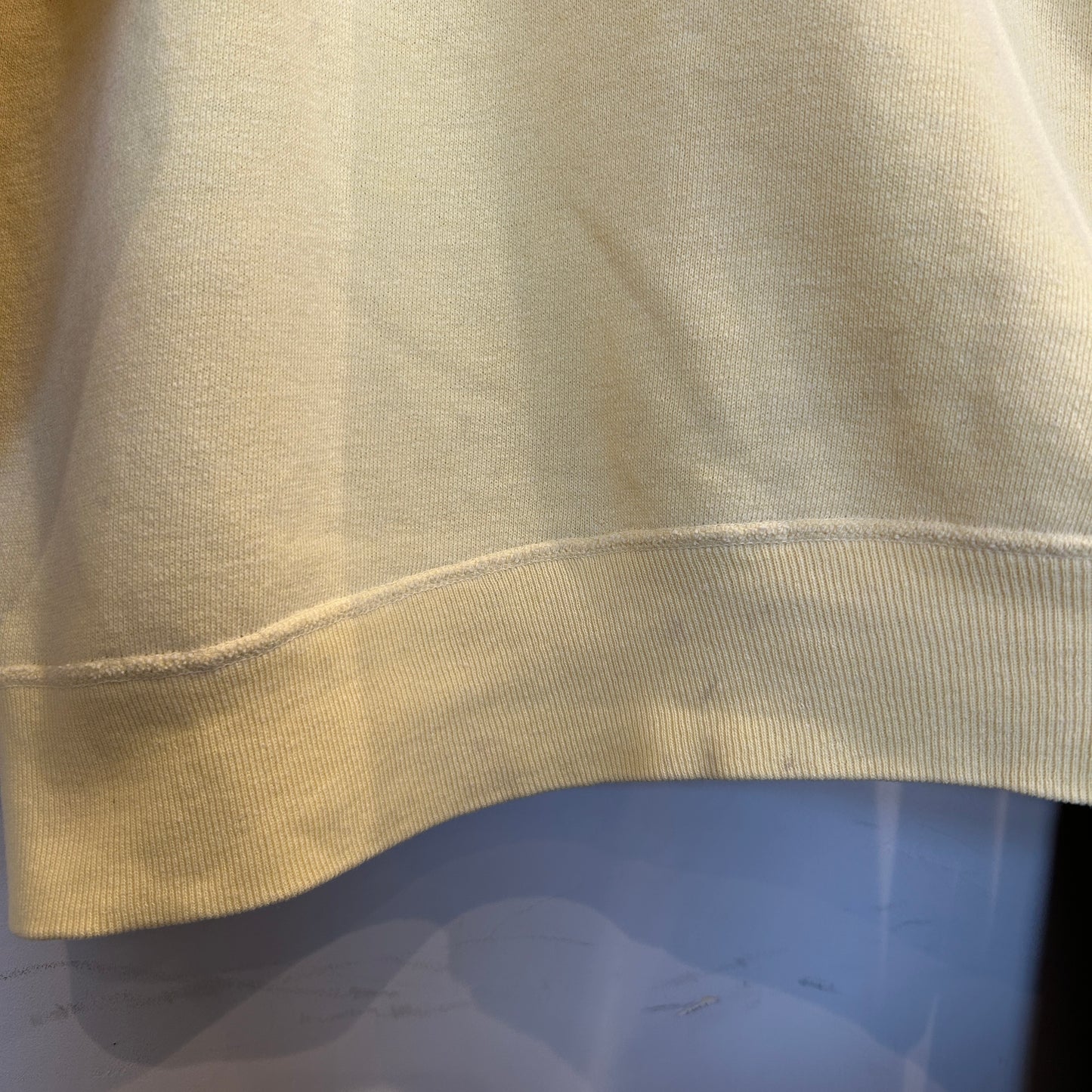 60's USMC 染み込みプリントスウェット 黄色/A6698