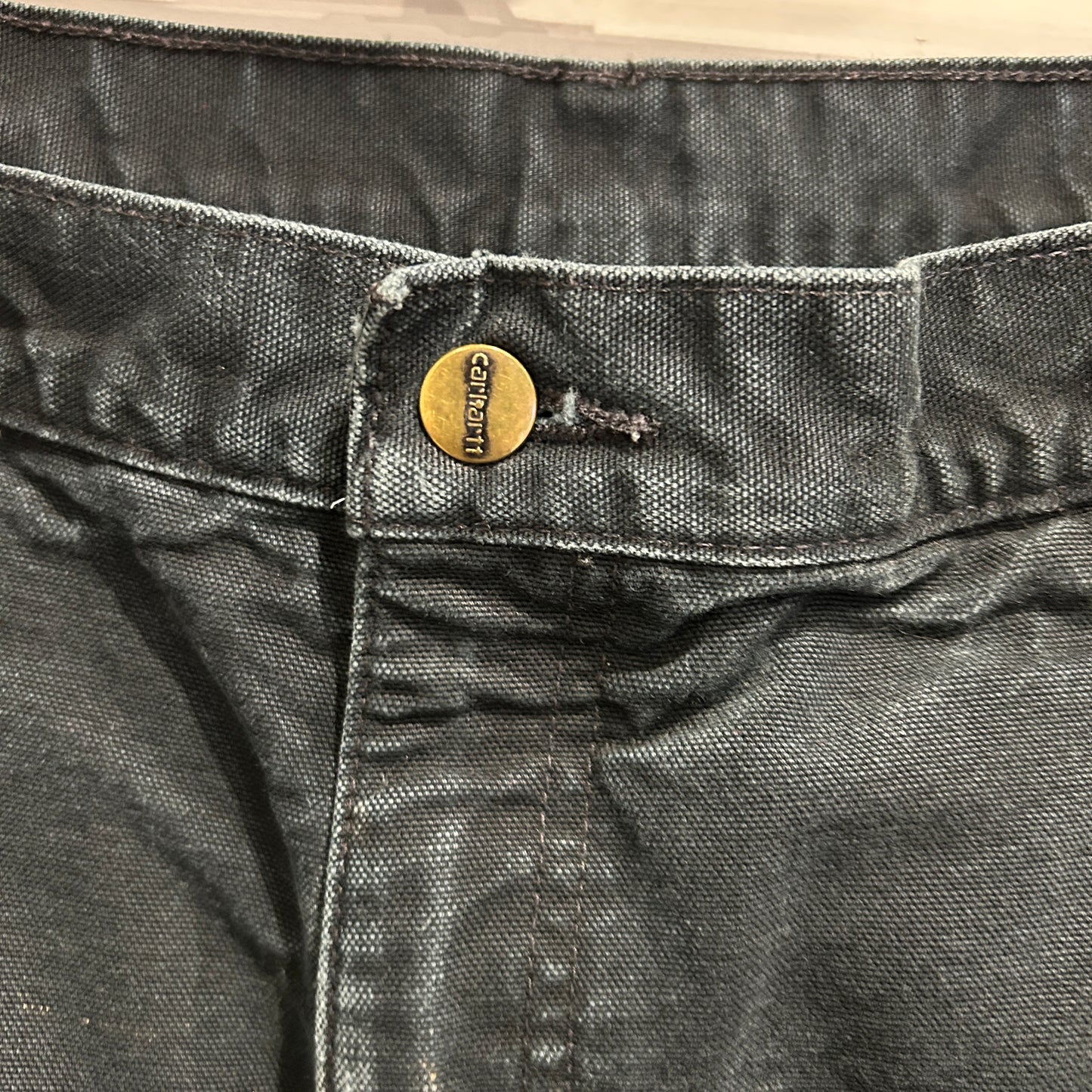 00's Carhartt カーハート ペインターパンツ チェックライナー B111 BLK (38×32)/B3441P-SO