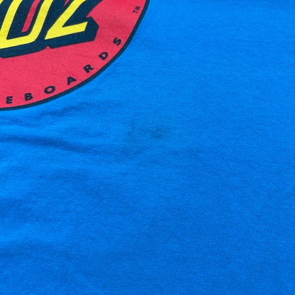 00's SANTA CRUZ logo ロゴ Tシャツ (L)/A7519T-SO