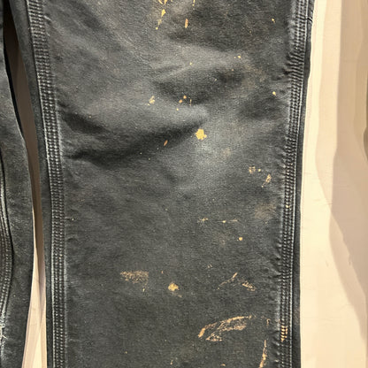 00's Carhartt カーハート ペインターパンツ チェックライナー B111 BLK (38×32)/B3441P-SO