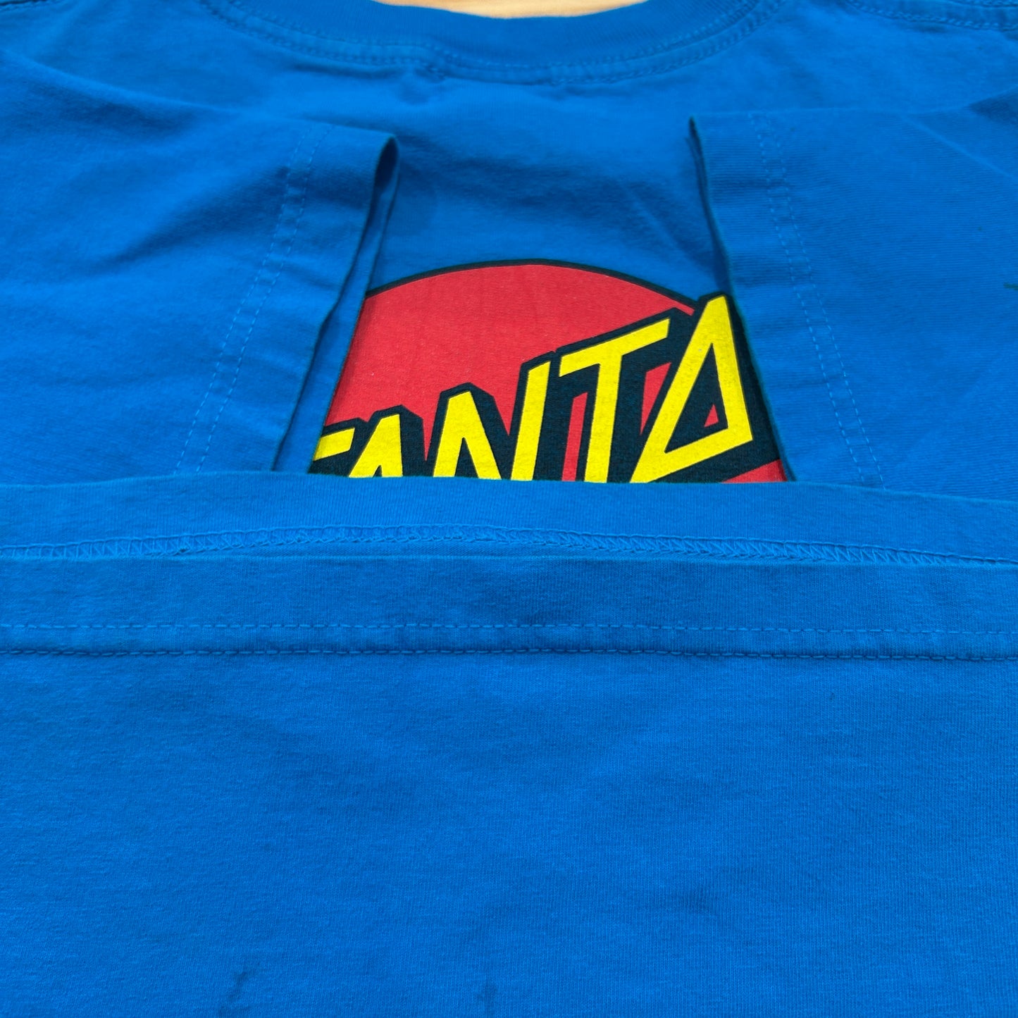 00's SANTA CRUZ logo ロゴ Tシャツ (L)/A7519T-SO