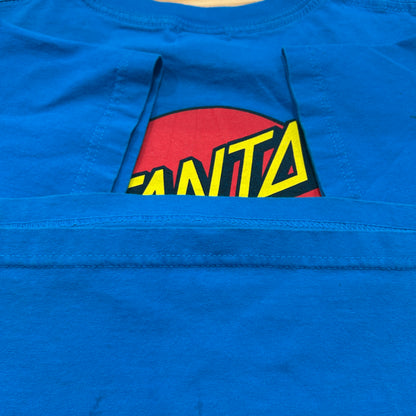 00's SANTA CRUZ logo ロゴ Tシャツ (L)/A7519T-SO