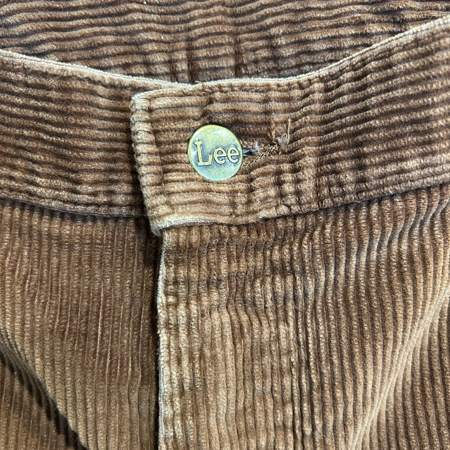 70's Lee 417-2827 コーデュロイフレアパンツ ブーツカット ブラウン(W36)/B0240P-SO