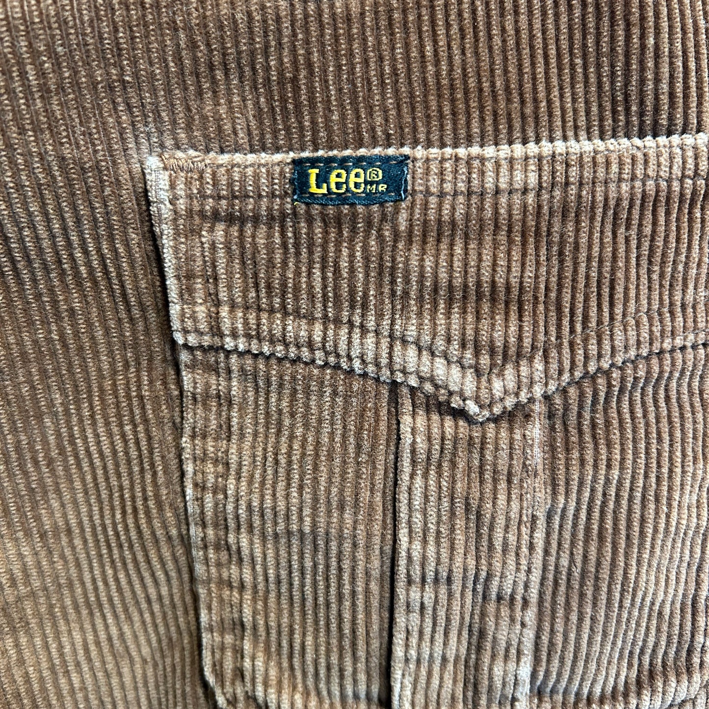 70's Lee 417-2827 コーデュロイフレアパンツ ブーツカット ブラウン(W36)/B0240P-SO