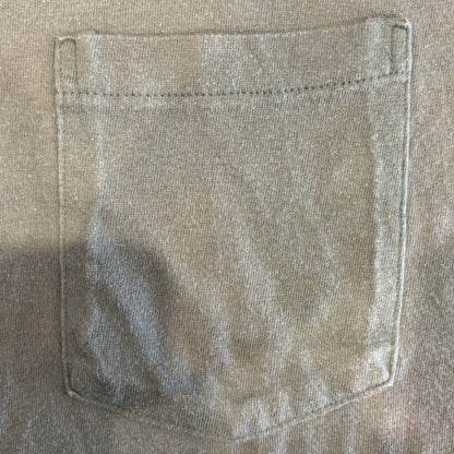 90's OLD GAP ポケットT シャツ シングルステッチ 緑 (XL)/A2782T-SO