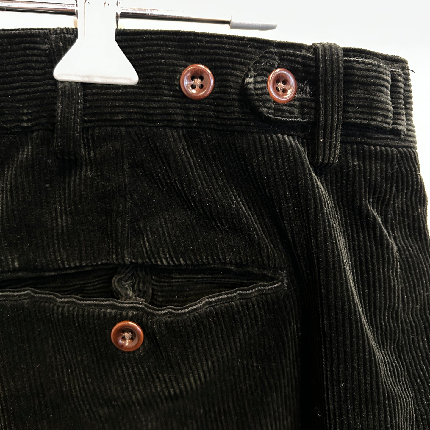 00's Polo Ralph Lauren ラルフローレン コーデュロイパンツ 黒(W38L32)/A9123P-SO