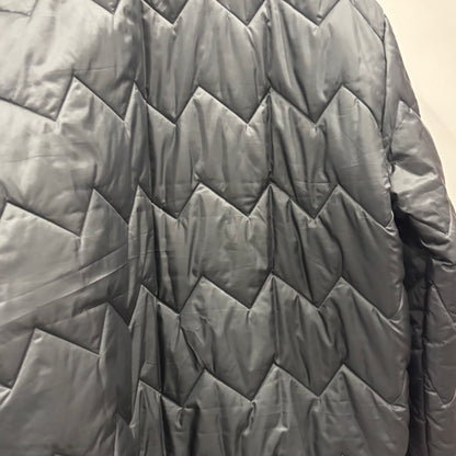 00's Adidas ダブルジップ キルティングジャケット 黒 (XL)/A9861J-SO