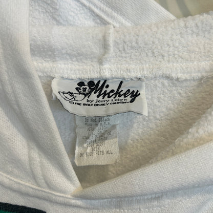 90's Mickey by Jerry Leigh "What Up Mic" フーディ 白 (ONE SIZE)/C1424S-SO