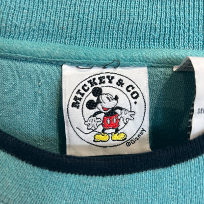 00's Mickey & Co. ミッキー 1928 Original Authentic ディズニースウェット 水色 (L)/B0325S-SO