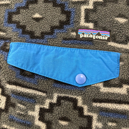 FA12 Patagonia パタゴニア スナップT 総柄 フリース プルオーバー ヤナバ フォージグレー (M) /A9847F-SO