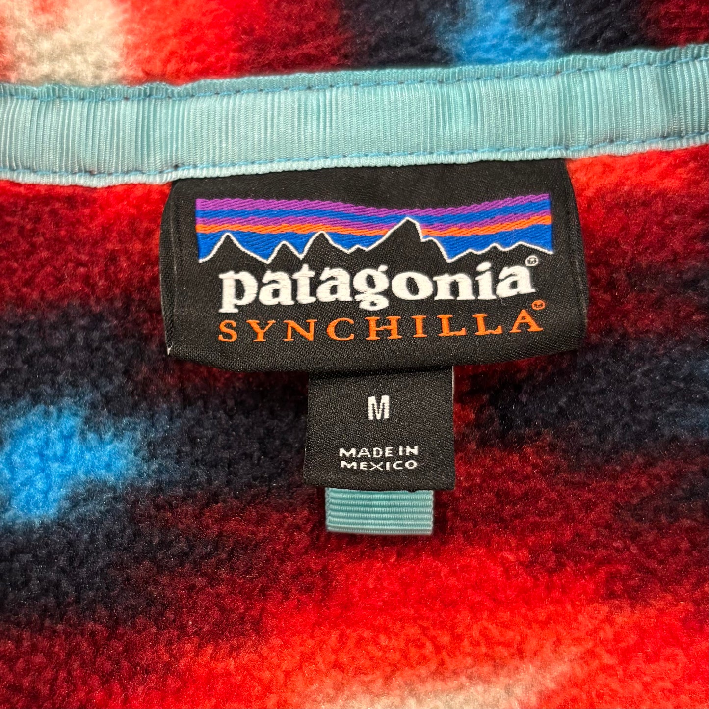 FA15 Patagonia パタゴニア ウィメンズ スナップT ネイティブ柄 シンチラ レッドネイビー (M) /A9853F-SO