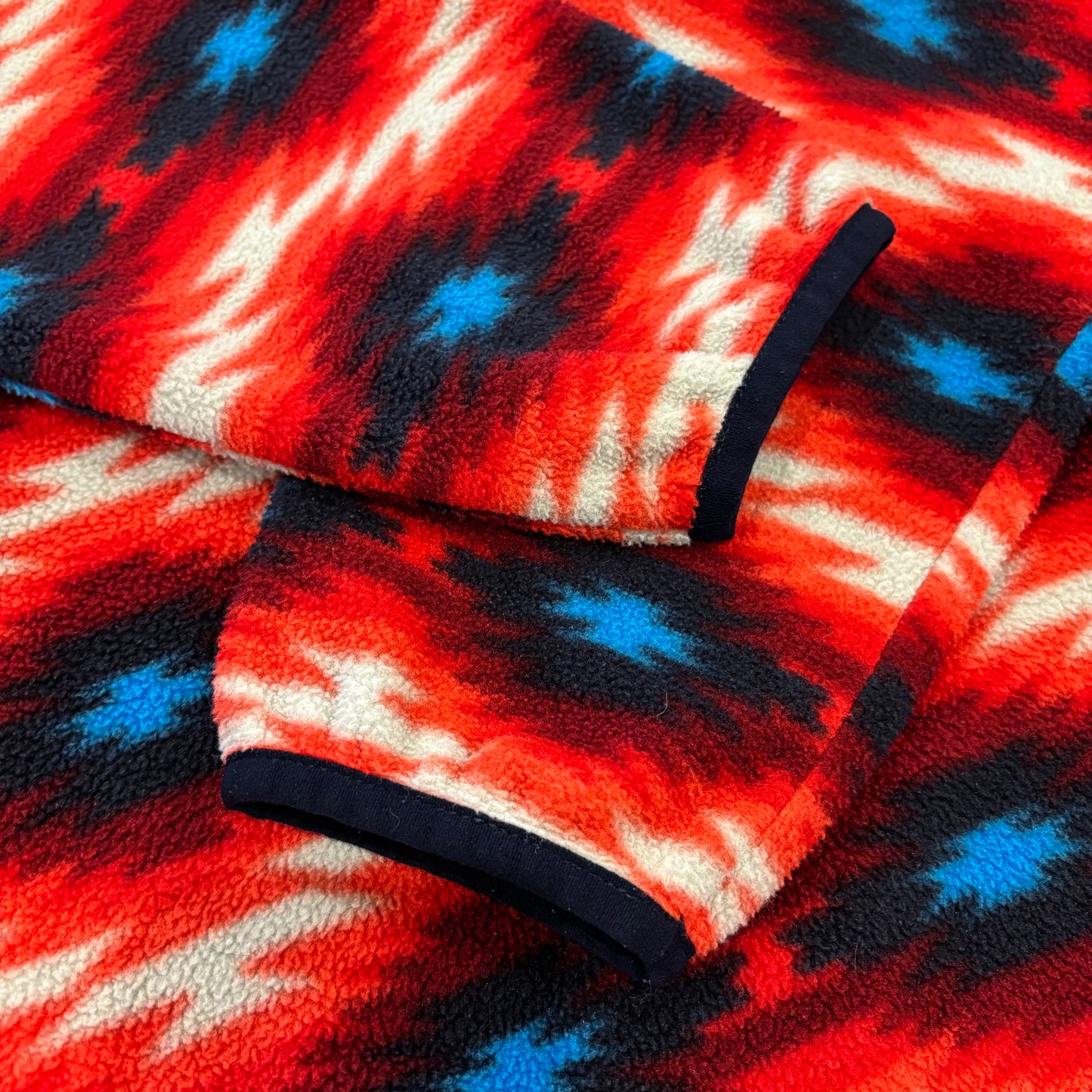 FA15 Patagonia パタゴニア ウィメンズ スナップT ネイティブ柄 シンチラ レッドネイビー (M) /A9853F-SO