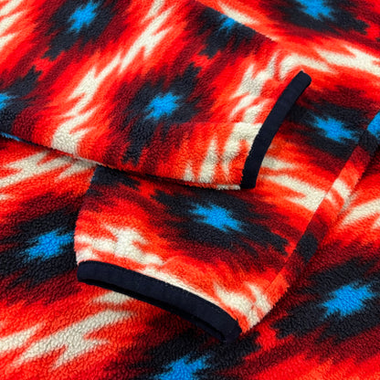 FA15 Patagonia パタゴニア ウィメンズ スナップT ネイティブ柄 シンチラ レッドネイビー (M) /A9853F-SO