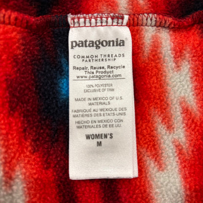 FA15 Patagonia パタゴニア ウィメンズ スナップT ネイティブ柄 シンチラ レッドネイビー (M) /A9853F-SO
